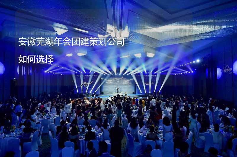 安徽芜湖年会团建策划公司如何选择_2