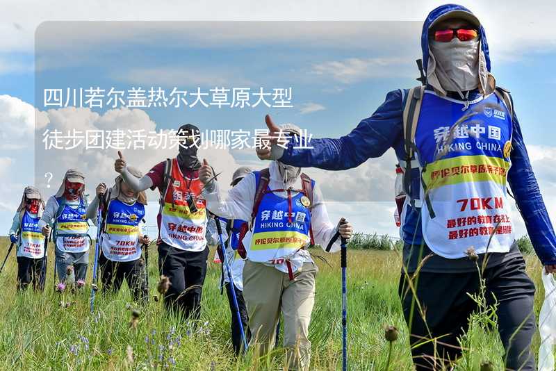 四川若爾蓋熱爾大草原大型徒步團(tuán)建活動(dòng)策劃哪家最專業(yè)？_1