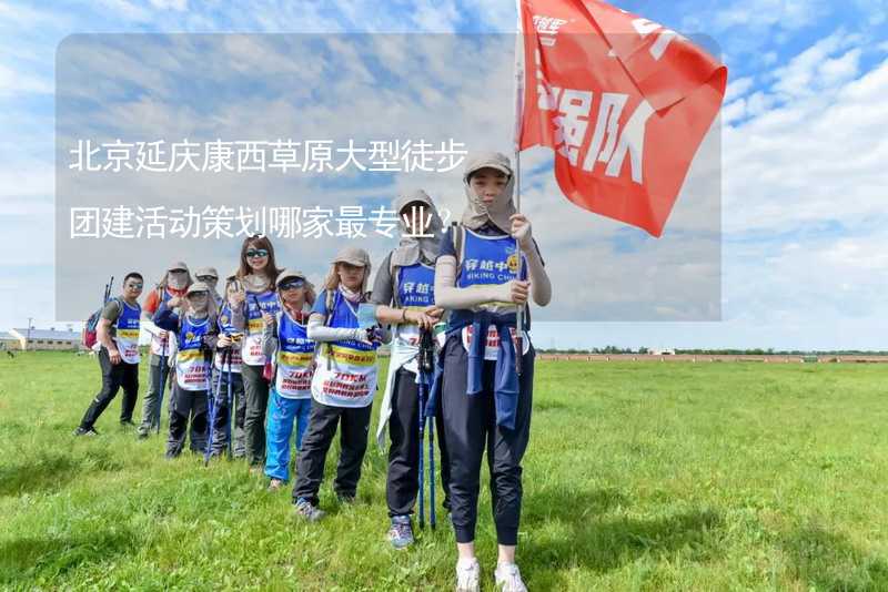 北京延庆康西草原大型徒步团建活动策划哪家最专业？