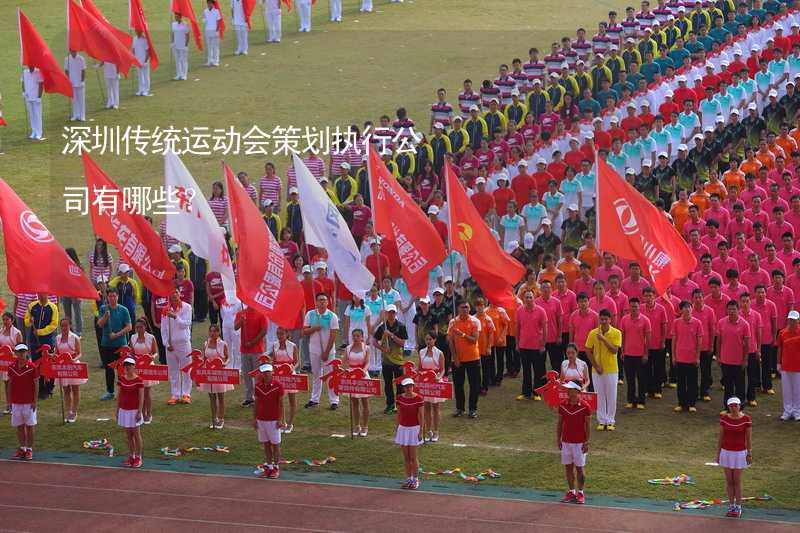 深圳传统运动会策划执行公司有哪些？