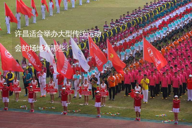 许昌适合举办大型传统运动会的场地有哪些？
