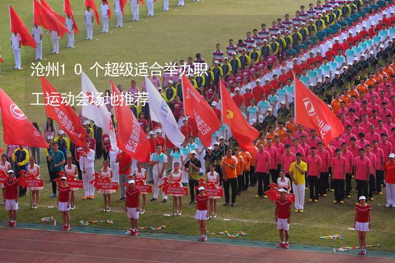 沧州10个超级适合举办职工运动会场地推荐
