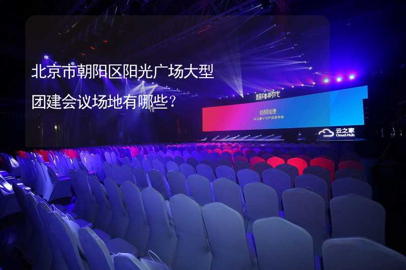 北京市朝阳区阳光广场大型团建会议场地有哪些？