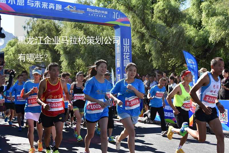 黑龙江企业马拉松策划公司有哪些？