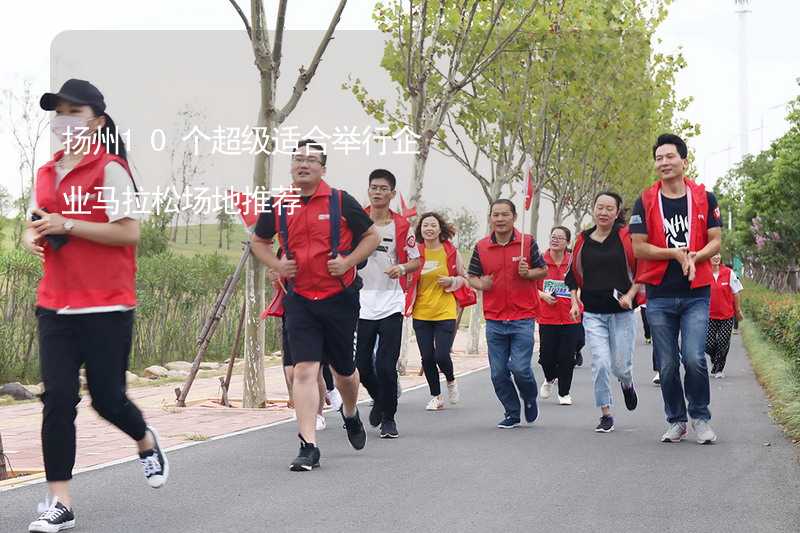 扬州10个超级适合举行企业马拉松场地推荐