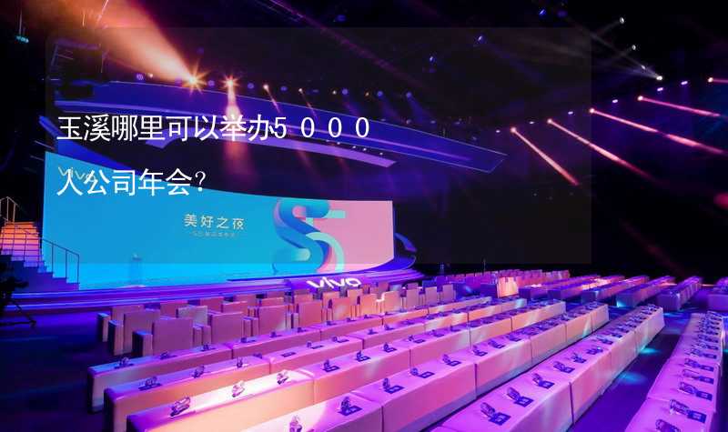 玉溪哪里可以举办5000人公司年会？