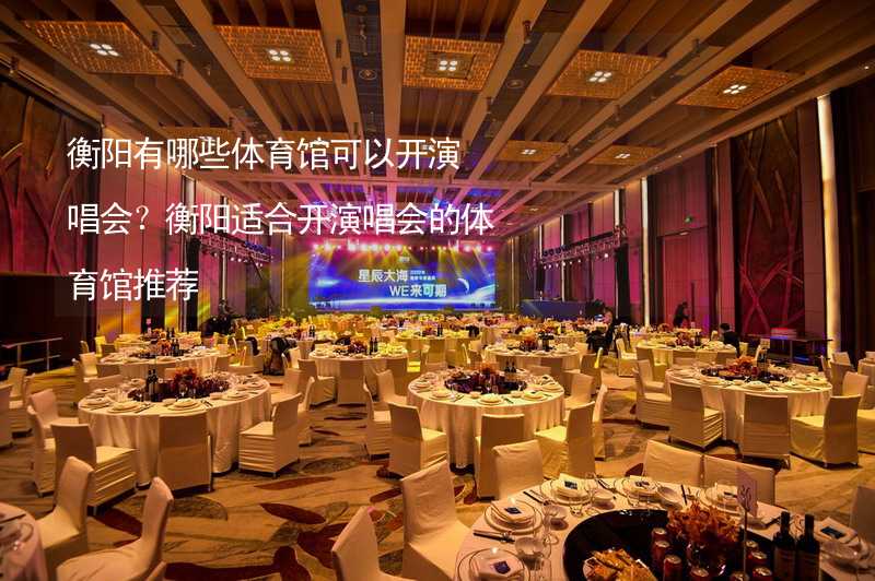 衡阳有哪些体育馆可以开演唱会？衡阳适合开演唱会的体育馆推荐_1