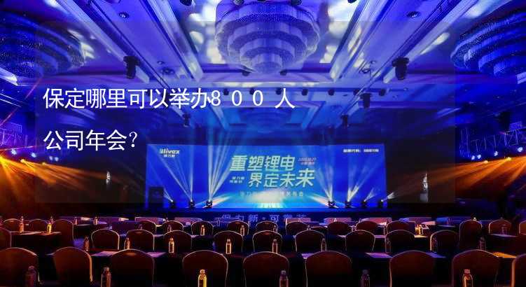 保定哪里可以举办800人公司年会？_1