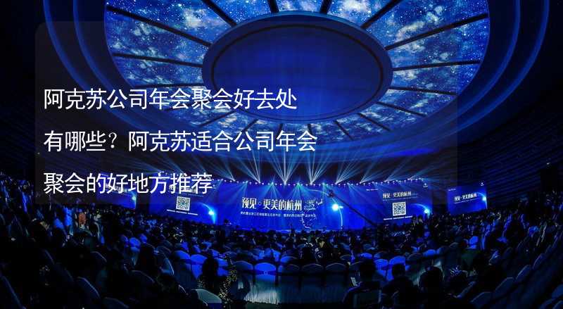 阿克苏公司年会聚会好去处有哪些？阿克苏适合公司年会聚会的好地方推荐_2