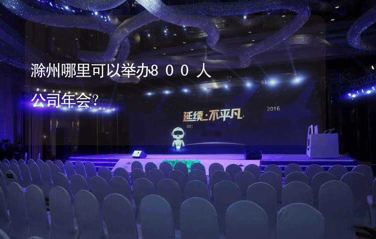 滁州哪里可以举办800人公司年会？_2