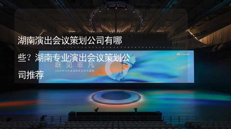 湖南演出会议策划公司有哪些？湖南专业演出会议策划公司推荐_2