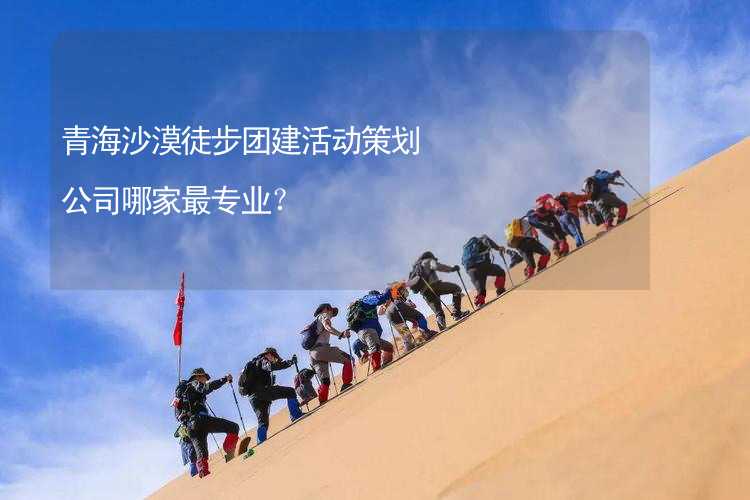 青海沙漠徒步团建活动策划公司哪家最专业？_2