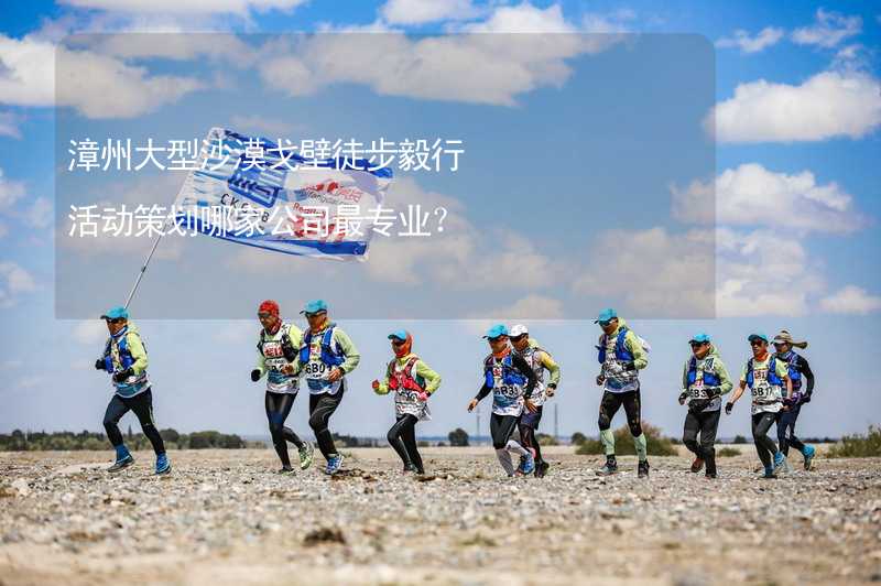 漳州大型沙漠戈壁徒步毅行活动策划哪家公司最专业？