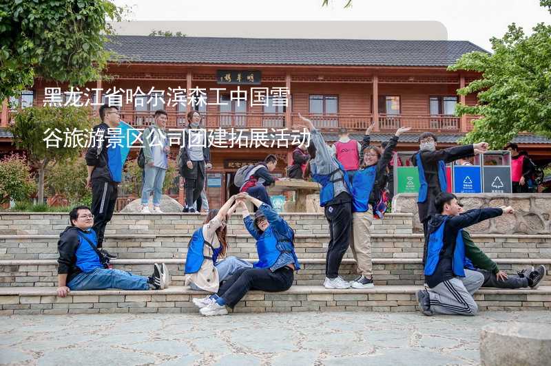 黑龙江省哈尔滨森工中国雪谷旅游景区公司团建拓展活动