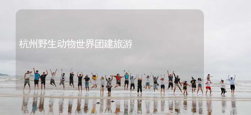 杭州野生动物世界团建旅游