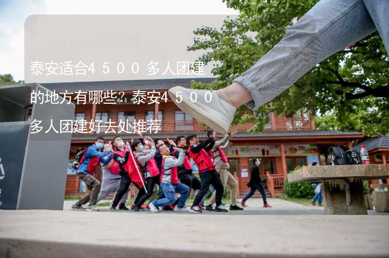 泰安适合4500多人团建的地方有哪些？泰安4500多人团建好去处推荐_1