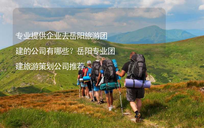 专业提供企业去岳阳旅游团建的公司有哪些？岳阳专业团建旅游策划公司推荐_2