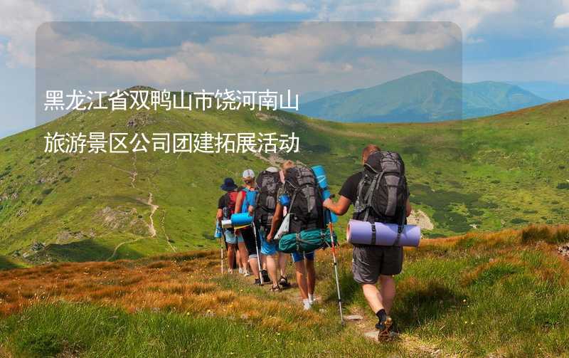 黑龙江省双鸭山市饶河南山旅游景区公司团建拓展活动_1