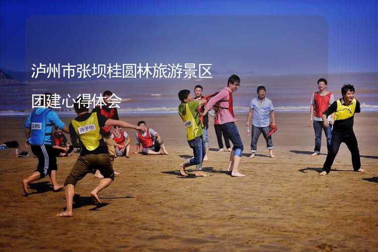 泸州市张坝桂圆林旅游景区团建心得体会