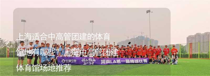 上海适合中高管团建的体育馆地有哪些？上海中高管团建体育馆场地推荐