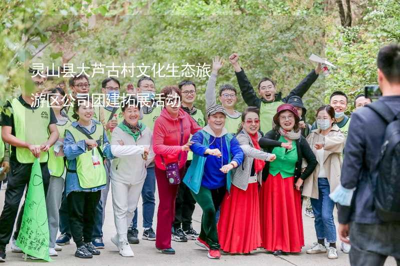灵山县大芦古村文化生态旅游区公司团建拓展活动