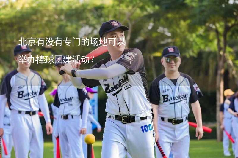 北京有没有专门的场地可以举办棒球团建活动？