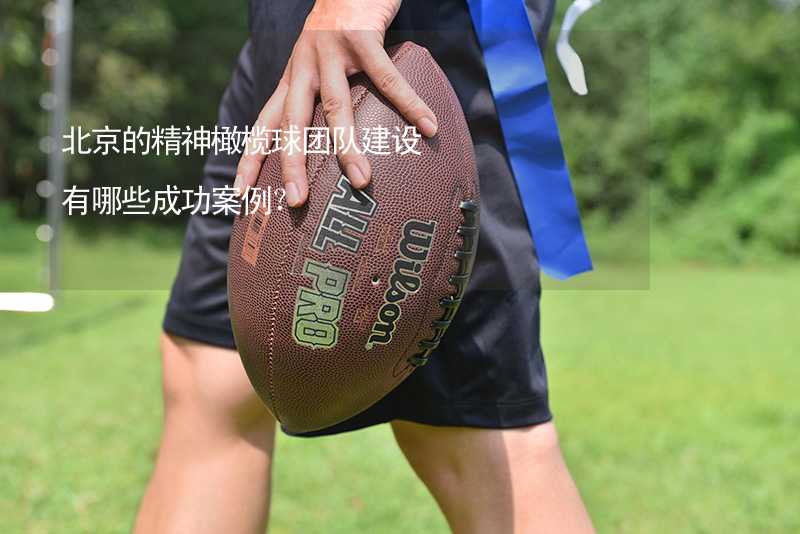 北京的精神橄榄球团队建设有哪些成功案例？