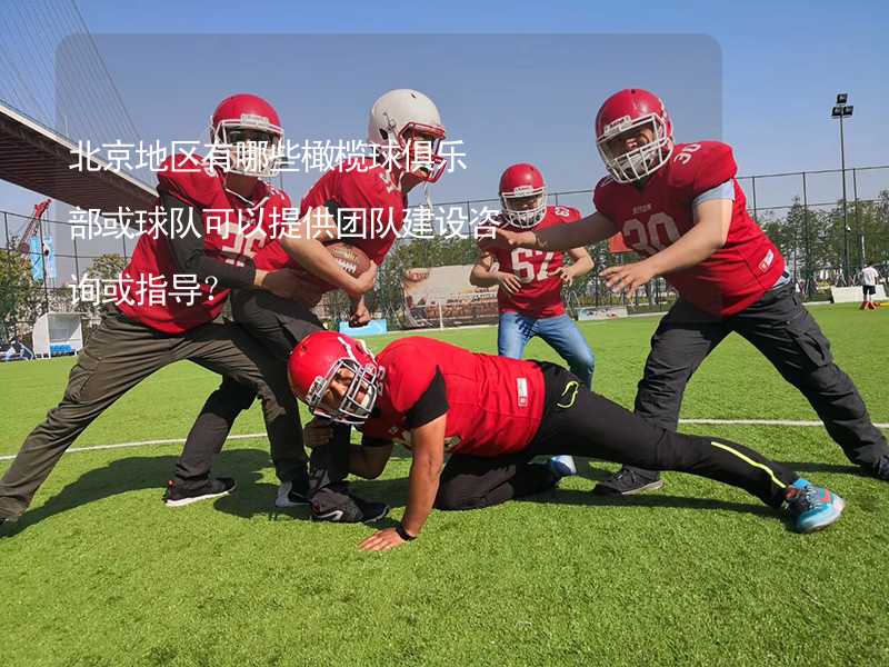 北京地区有哪些橄榄球俱乐部或球队可以提供团队建设咨询或指导？_2
