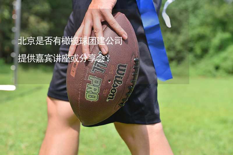 北京是否有橄榄球团建公司提供嘉宾讲座或分享会？