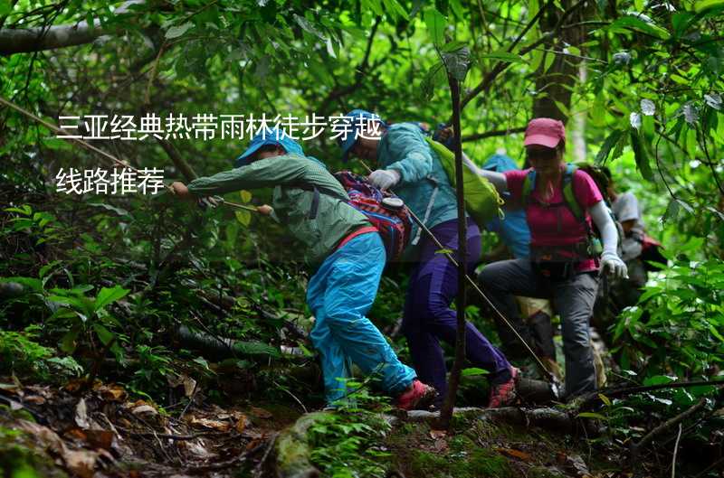 三亚经典热带雨林徒步穿越线路推荐