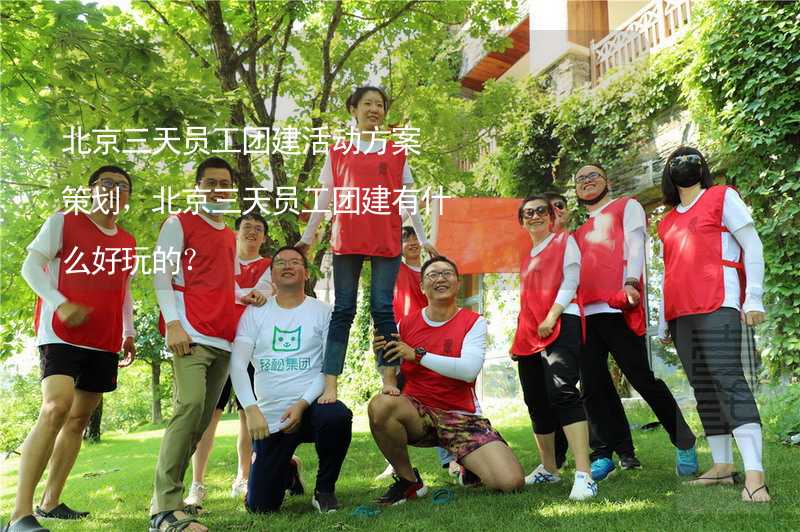 北京三天员工团建活动方案策划，北京三天员工团建有什么好玩的？