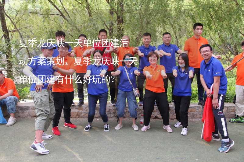 夏季龙庆峡一天单位团建活动方案策划，夏季龙庆峡一天单位团建有什么好玩的？