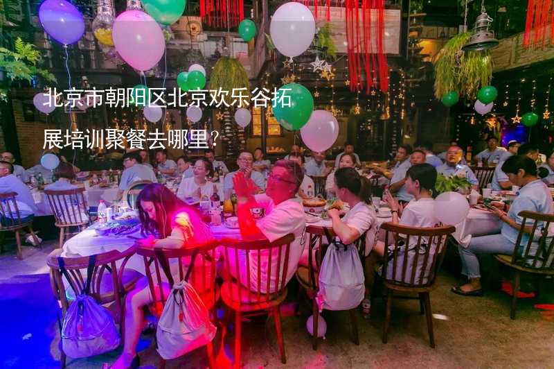北京市朝阳区北京欢乐谷拓展培训聚餐去哪里？