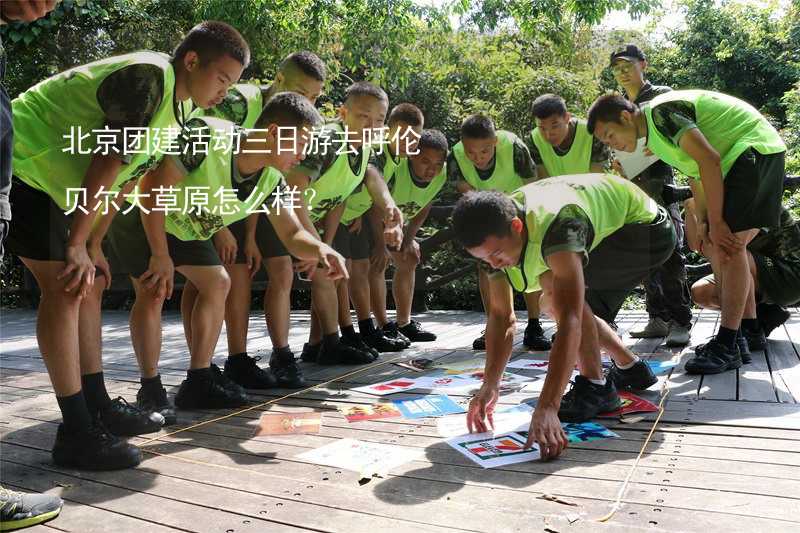 北京团建活动三日游去呼伦贝尔大草原怎么样？