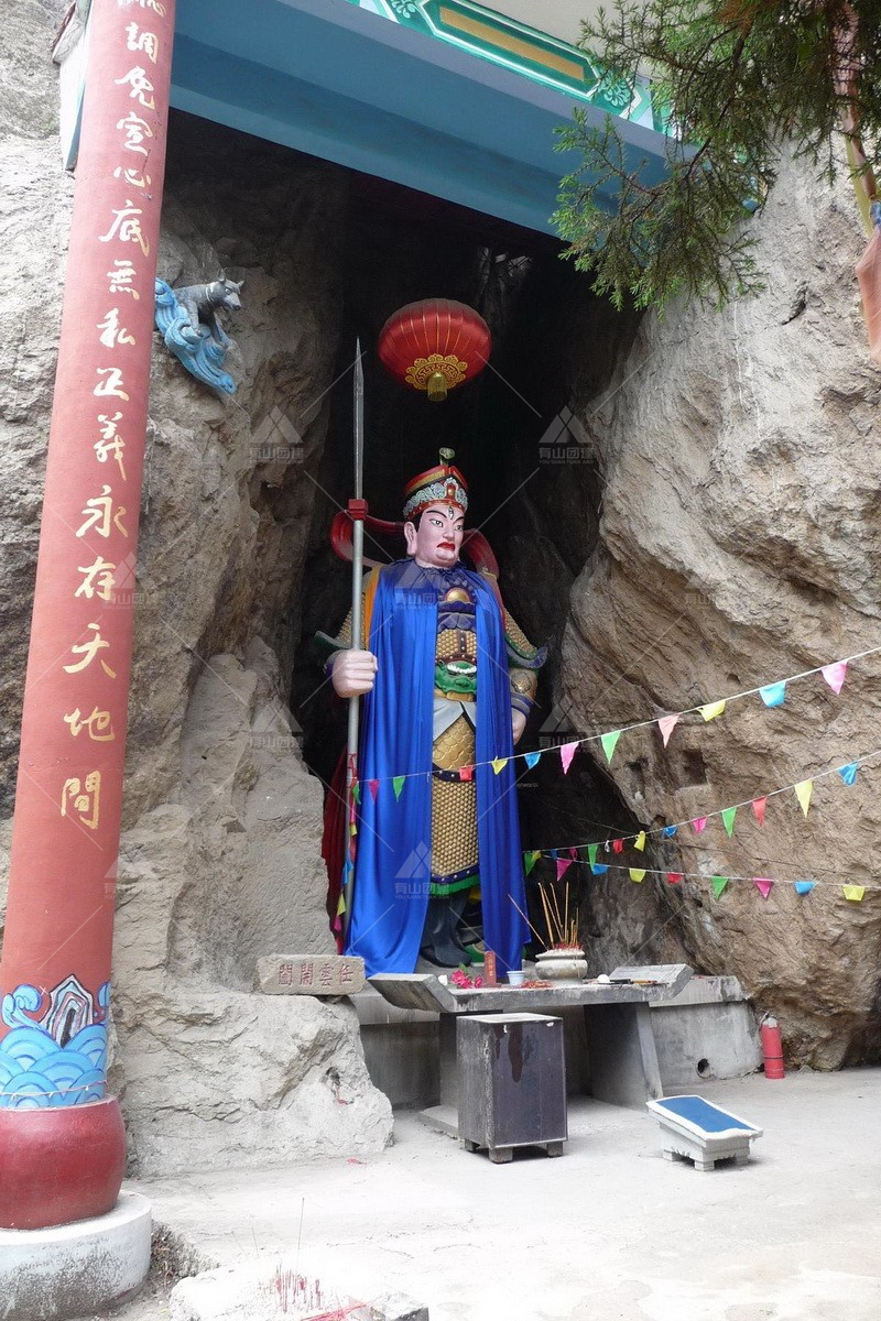 锦州二郎洞全景图图片