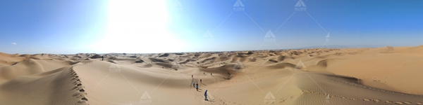 中国第七大沙漠：库布其沙漠多大面积？_1