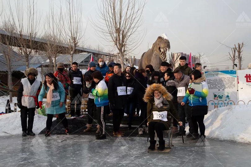 Let's go！盤山滑雪場團(tuán)建嘍……_3