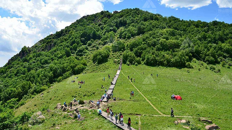 百花山徒步團(tuán)建：在森林云海間徒步登山，在大自然中盡情呼吸新鮮空氣_4