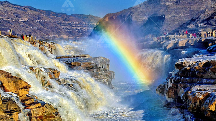 团建旅游：黄河上唯一的黄色大瀑布——壶口瀑布_3