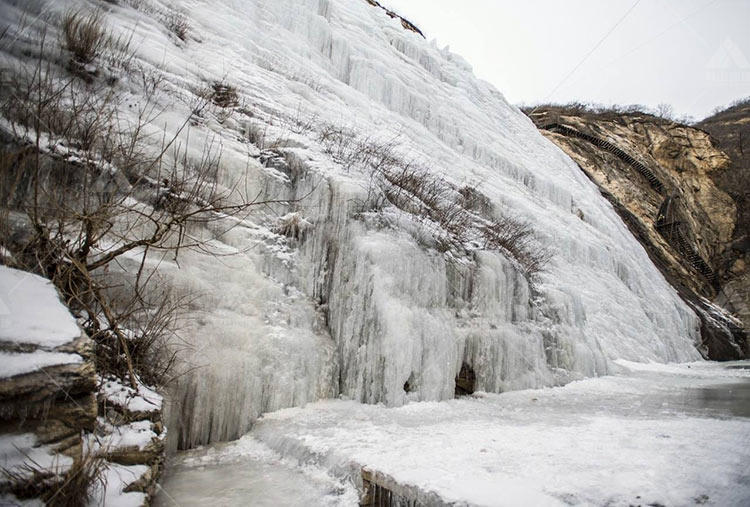 冬日攀岩团建：北京最大的冰瀑群——桃源仙谷冰瀑_3