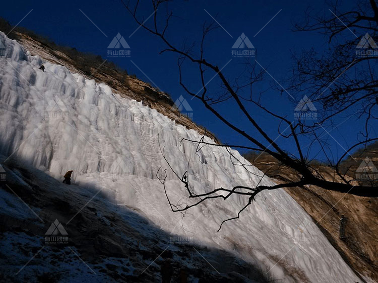 冬日攀岩团建：北京最大的冰瀑群——桃源仙谷冰瀑_4