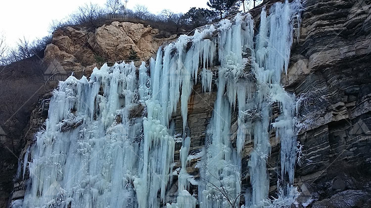 冬日攀岩团建：北京最大的冰瀑群——桃源仙谷冰瀑_5