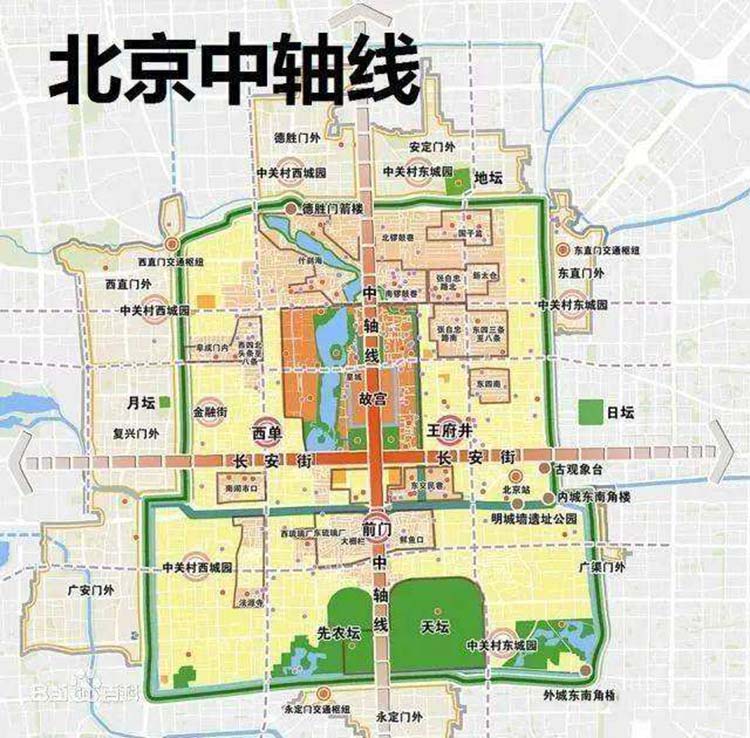 徒步北京中轴线团建：一条古老与现代不动声色地共存共栖的中轴线_1