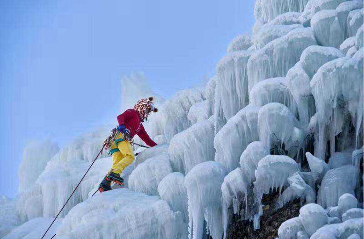 冬天玉渡山的冰雪世界你見過嗎？_3