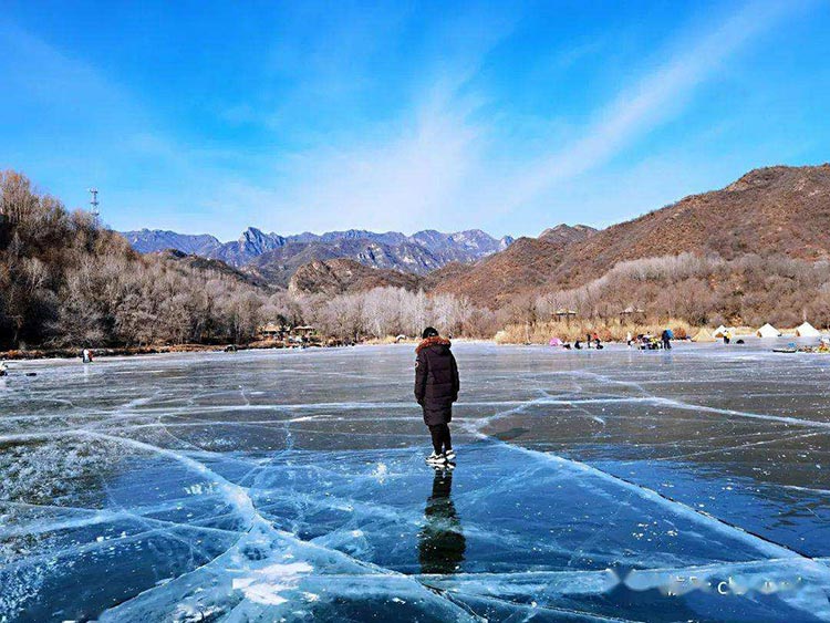 冬天玉渡山的冰雪世界你見過嗎？_4