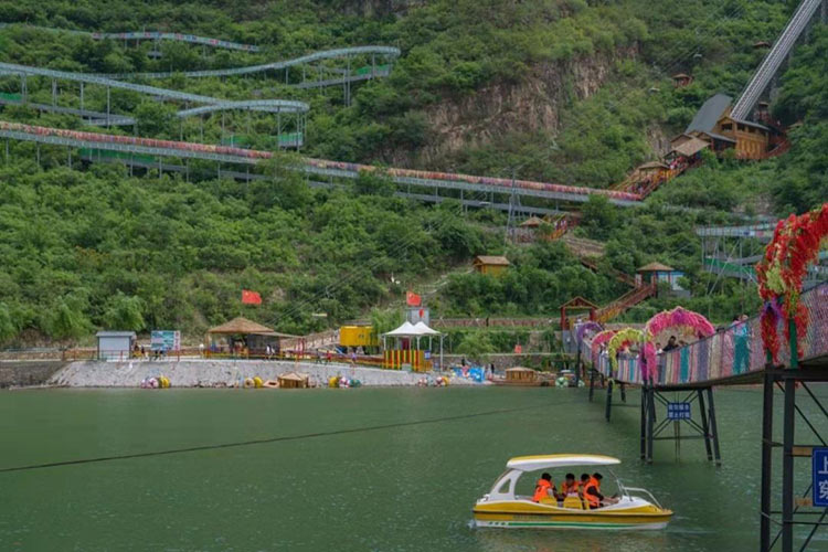 野三坡刘家河水上乐园——一座镶嵌于山水间的游乐园