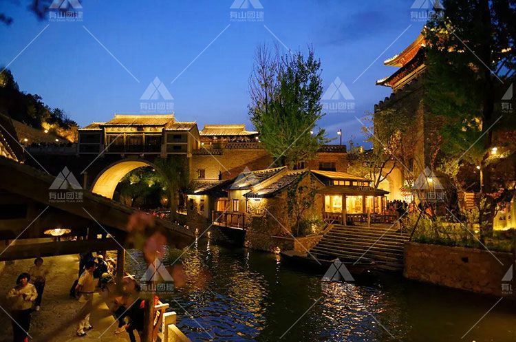古北水镇夜游景观逐渐成为了北京新地标夜间消费景区代表_4