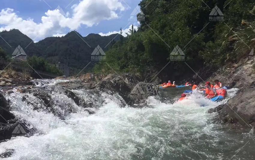 十渡乐谷银滩的高山峡谷漂流——“天子脚下第一漂”！_4